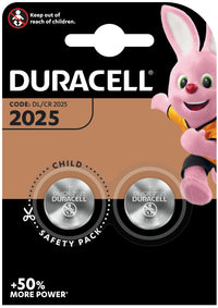Duracell PILA AL LITIO SPECIALISTICA BOTTONE 2025 2 PZ. 10.00 confezioni