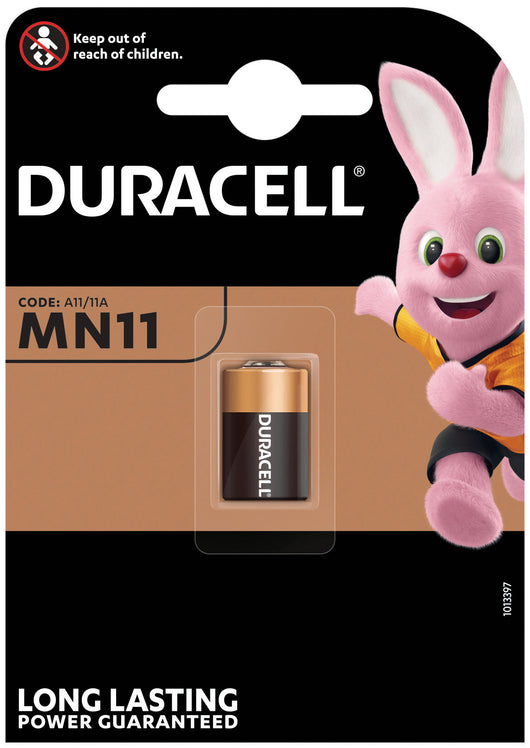 Duracell PILA ALCALINA SECURITY MN11 1 PZ. 10.00 pz
