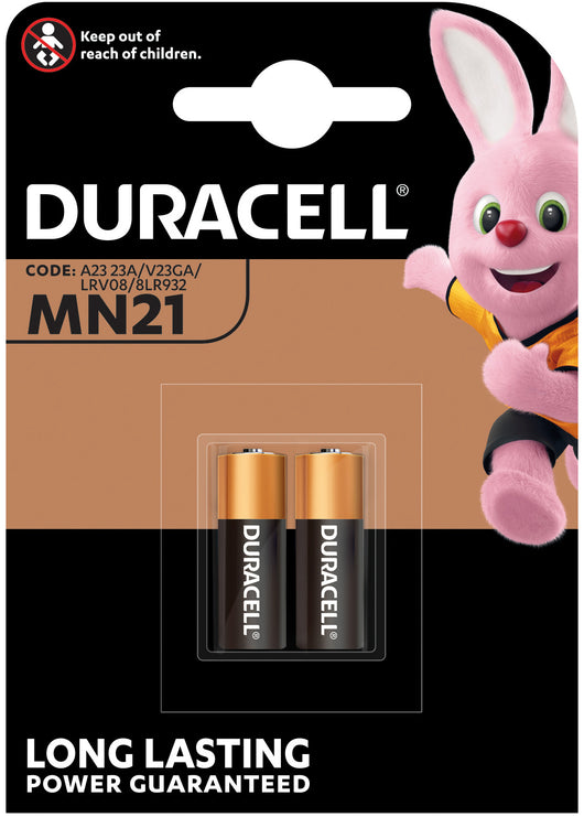 Duracell PILA ALCALINA SECURITY MN21 2 PZ. 10.00 confezioni