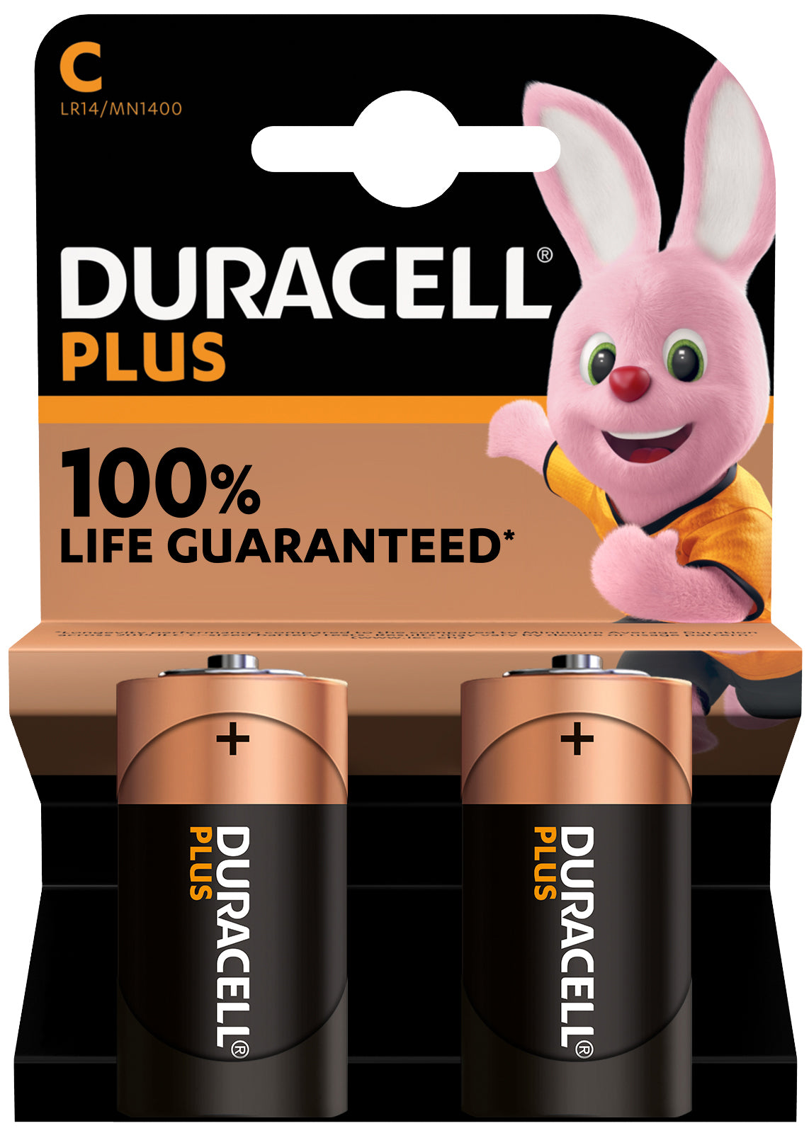 Duracell PILA ALCALINA SERIE PLUS 2 PZ. MEZZA TORCIA 1,5V 10.00 confezioni