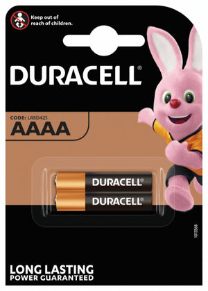 Duracell PILA ALCALINA SPECIALISTICA AAAA MN2500 2 PZ. 10.00 confezioni