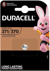 Duracell PILA SILVER OXIDE SPECIALISTICA BOTTONE 371/370 1 PZ. 10.00 pz