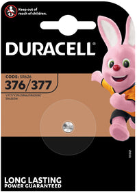 Duracell PILA SILVER OXIDE SPECIALISTICA BOTTONE 377 1 PZ. 10.00 pz