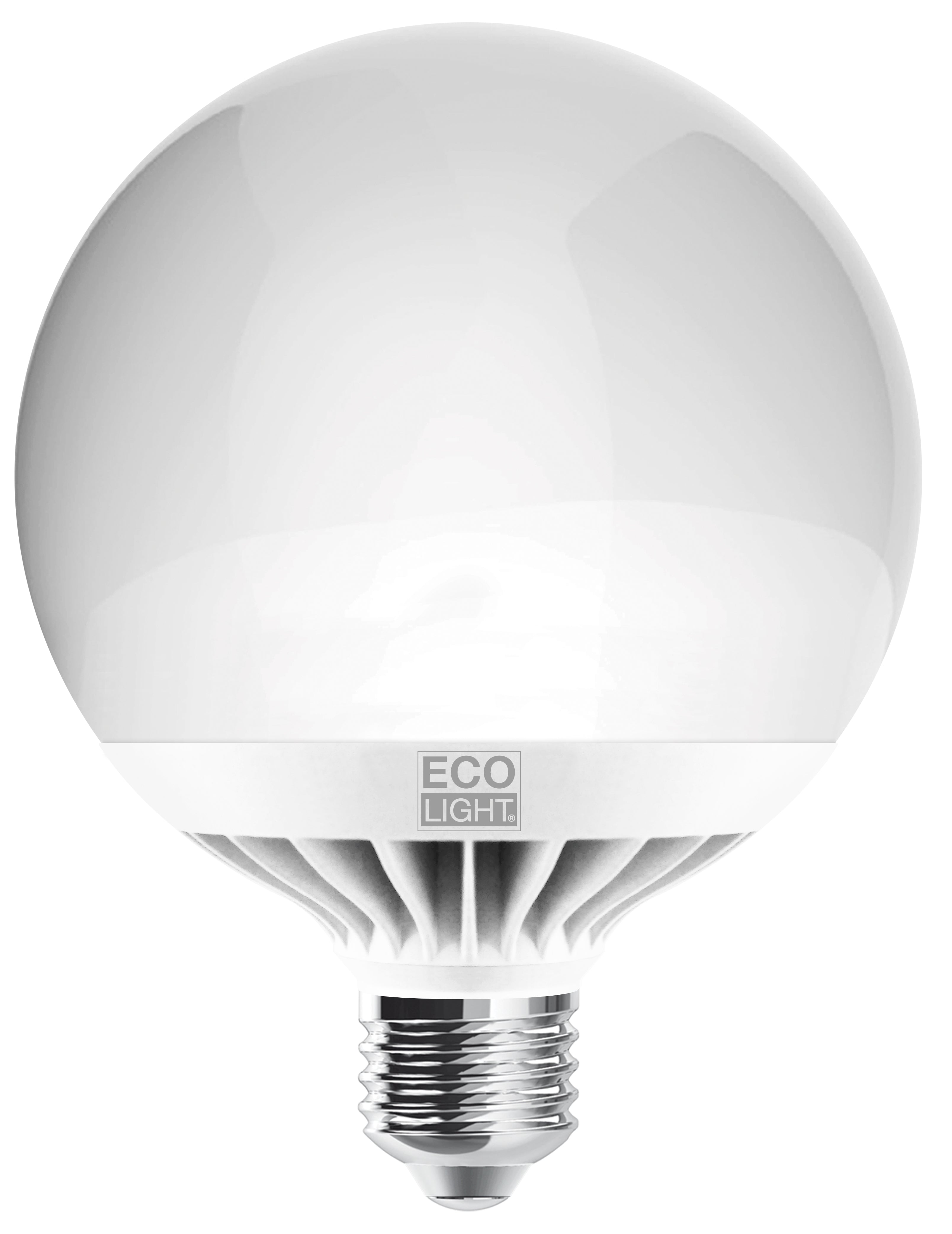 Ecolight LAMPADA A LED GLOBO E27 luce fredda 24 W 5.00 pz