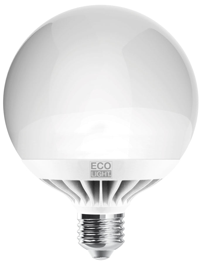 Ecolight LAMPADA A LED GLOBO E27 luce fredda 24 W 5.00 pz