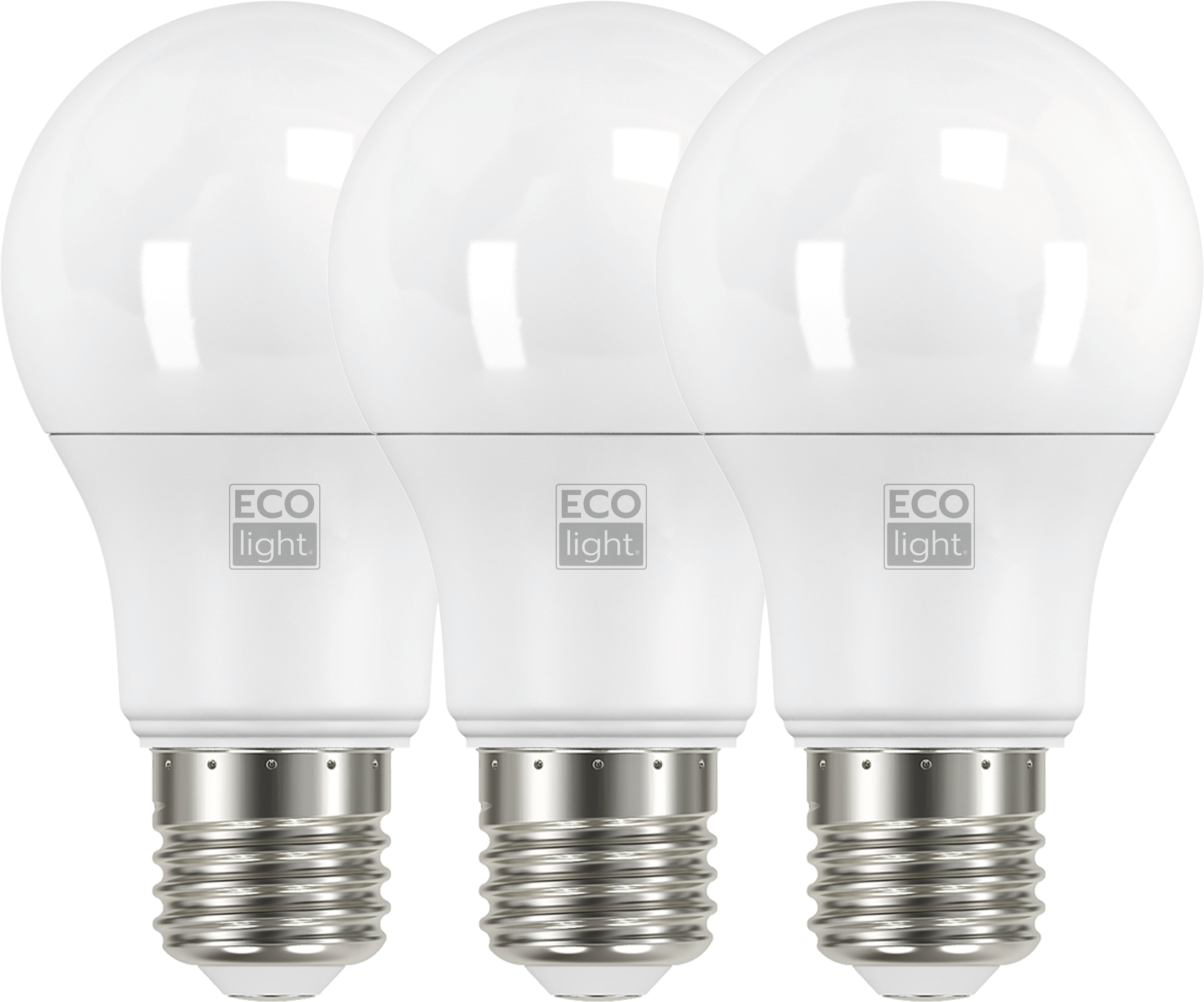 Ecolight LAMPADA A LED GOCCIA E27 3 PZ. luce fredda 12 W 20.00 confezioni