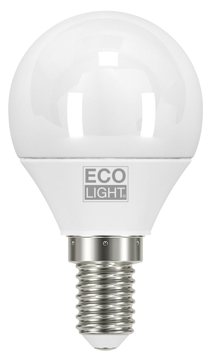 Ecolight LAMPADA A LED MINI GLOBO E27 luce calda 3 W 10.00 pz