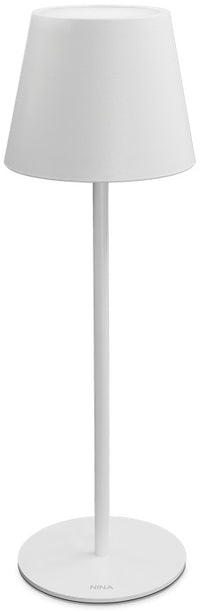 Ecolight LAMPADA DA TAVOLO A LED NINA RICARICABILE 1,8 W - 180 lumen - 3.000K Col. Bianco