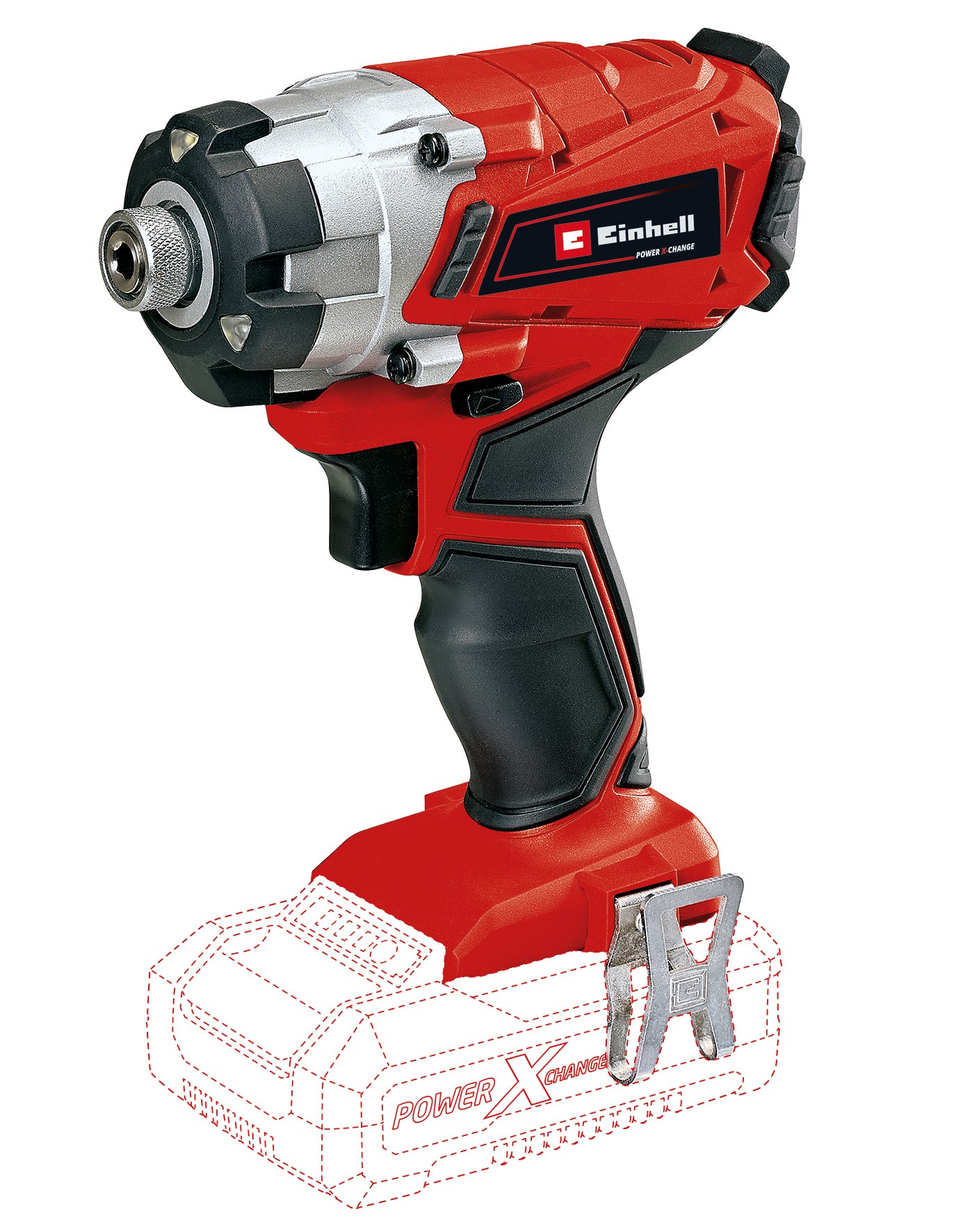 Einhell AVVITATORE AD IMPULSI A BATTERIA TE-CI 18/1 LI  18 V SOLO