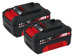 EINHELL BATTERIA POWER X CHANGE 18V 4,0 AH blister 2 pezzi