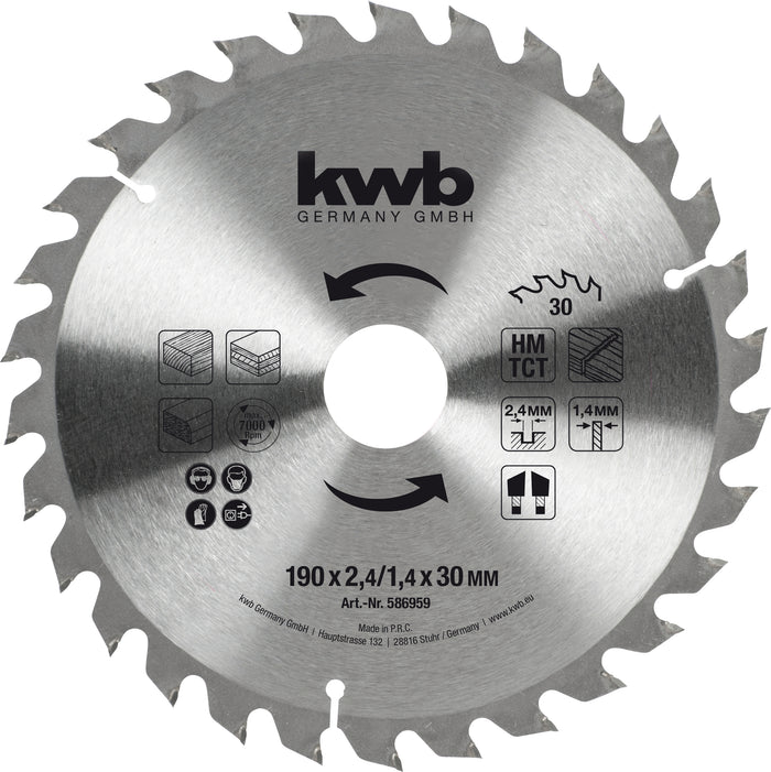 Einhell DISCO PER SEGA CIRCOLARE TH-CS 1400/1  mm.190x30 30 denti