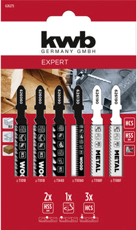 Einhell LAMA PER SEGHETTO ALTERNATIVO  6 PZ. Legno e metallo 5.00 confezioni