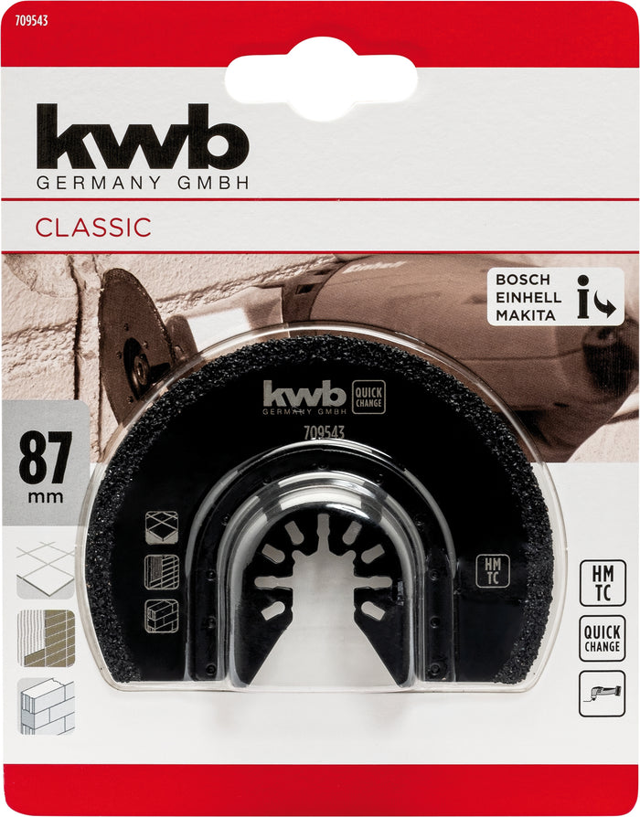 Einhell LAMA SEMICIRCOLARE MULTIFUNZIONE HM85  mm. 85