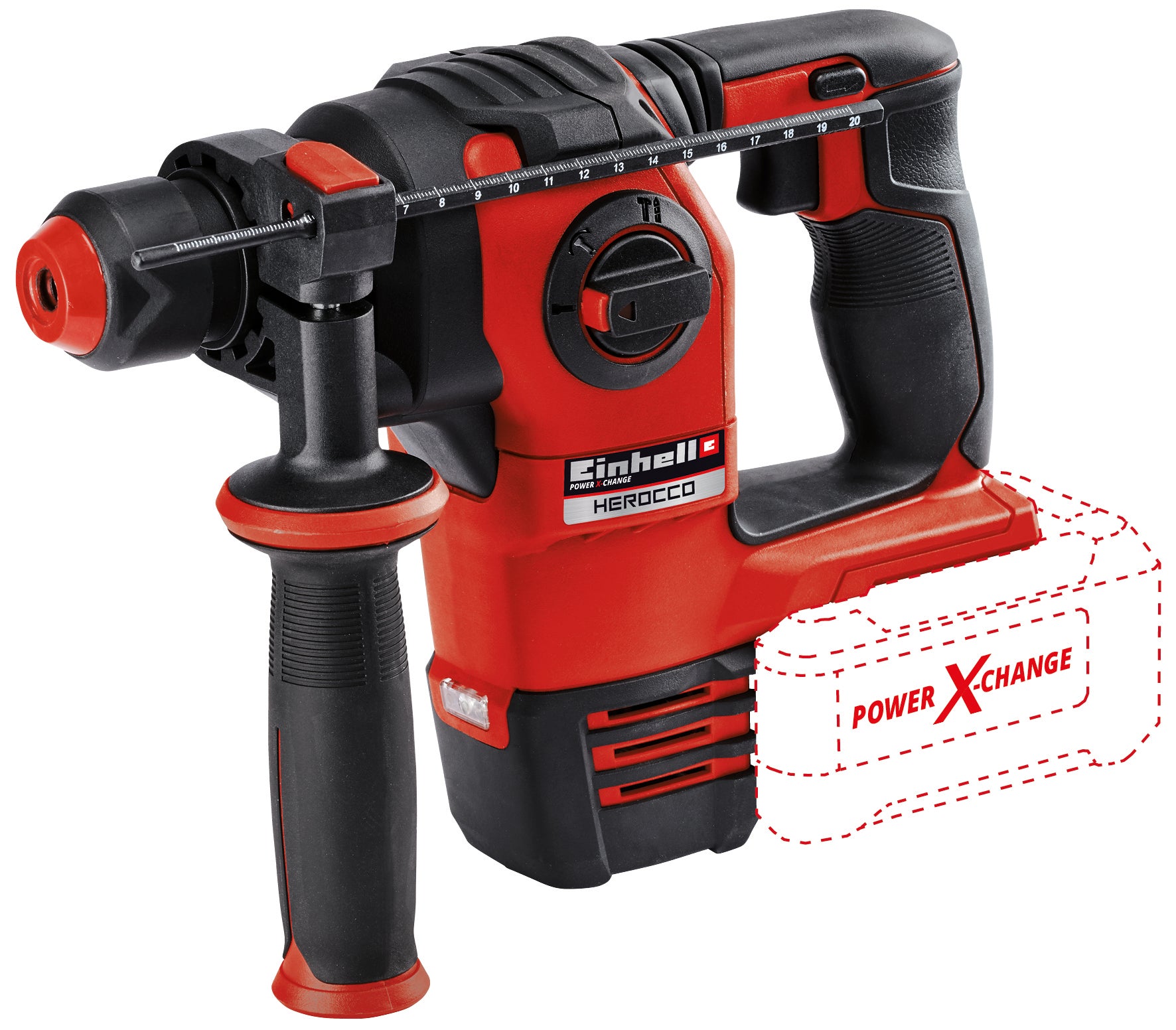 Einhell MARTELLO TASSELLATORE HEROCCO  18 V  SOLO