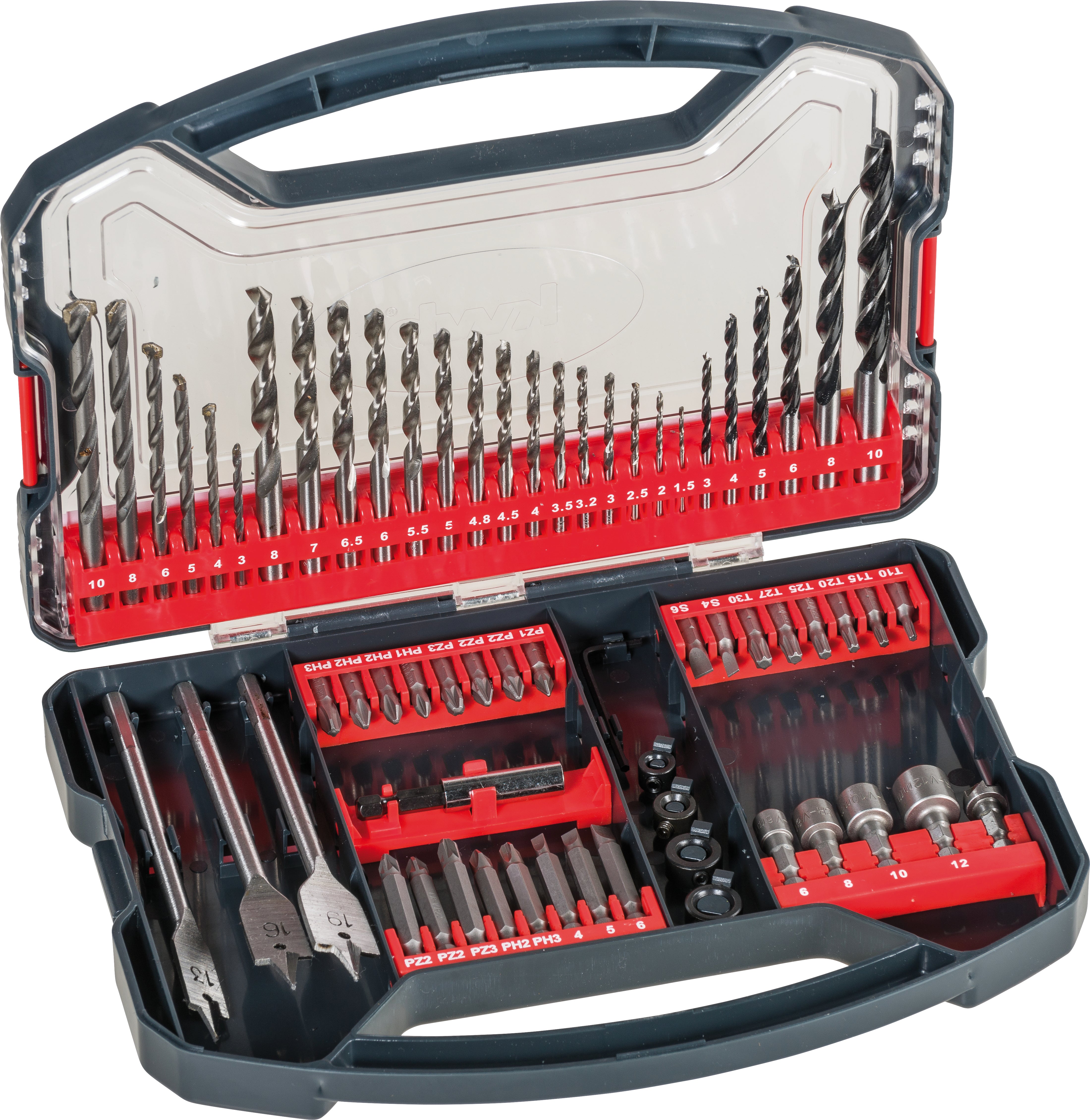 Einhell SET BIT & PUNTE POWER BOX  62 pezzi