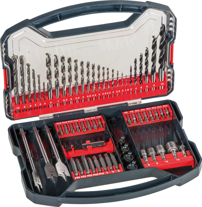 Einhell SET BIT & PUNTE POWER BOX  62 pezzi