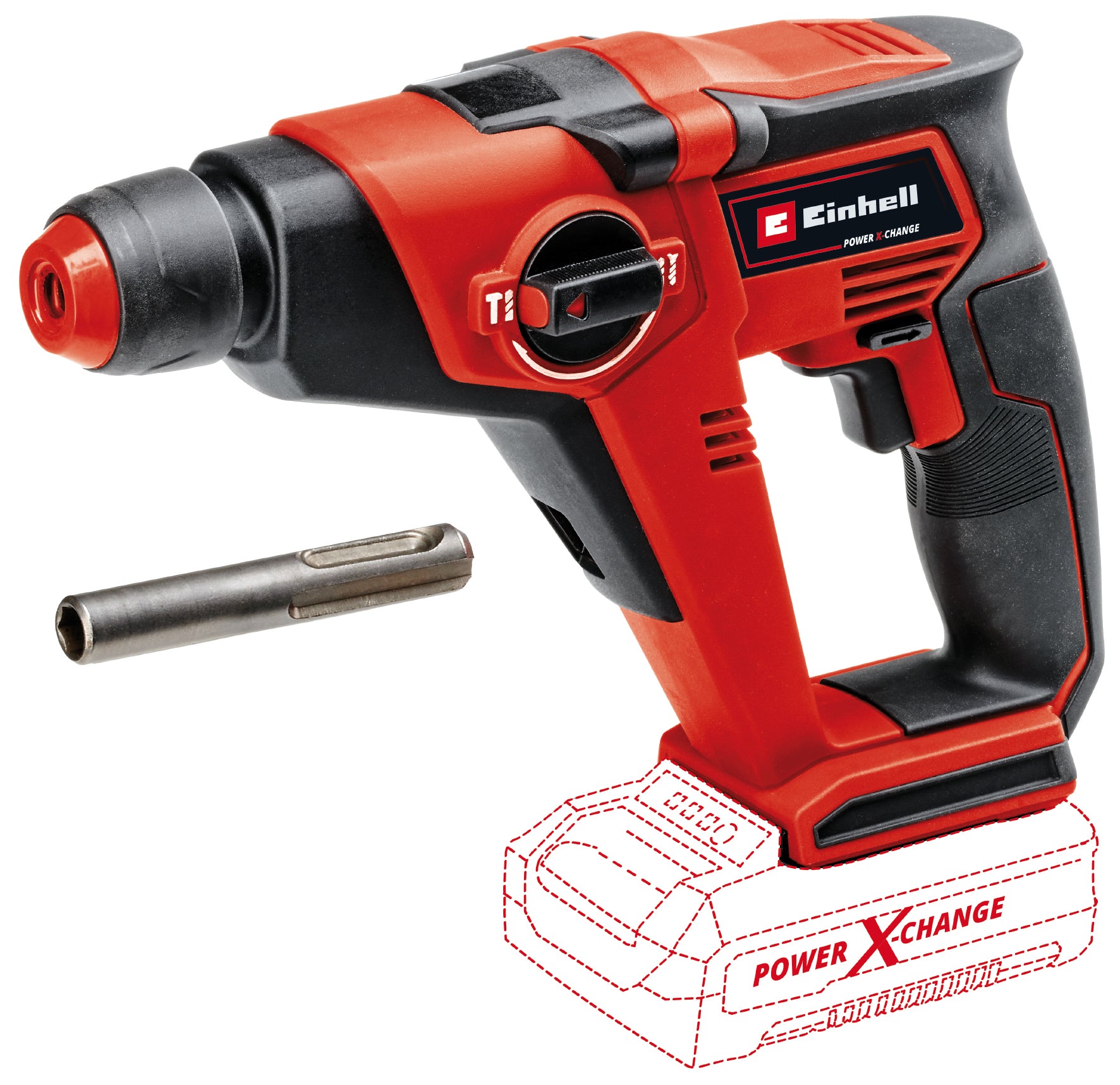 EINHELL TASSELLATORE A BATTERIA TE-HD18/12 Li SOLO