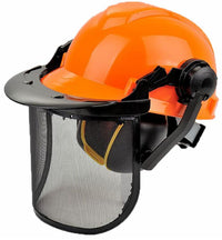 ELMETTO DI PROTEZIONE CON VISIERA + CUFFIE