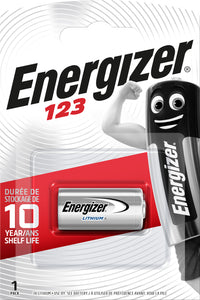 Energizer PILA AL LITIO LITHIUM PHOTO 123 3V 1 PZ. 6.00 pz