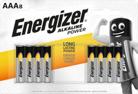 Energizer PILA ALCALINA SERIE ALKALINE POWER MINISTILO 1,5V 8 PZ. 12.00 confezioni