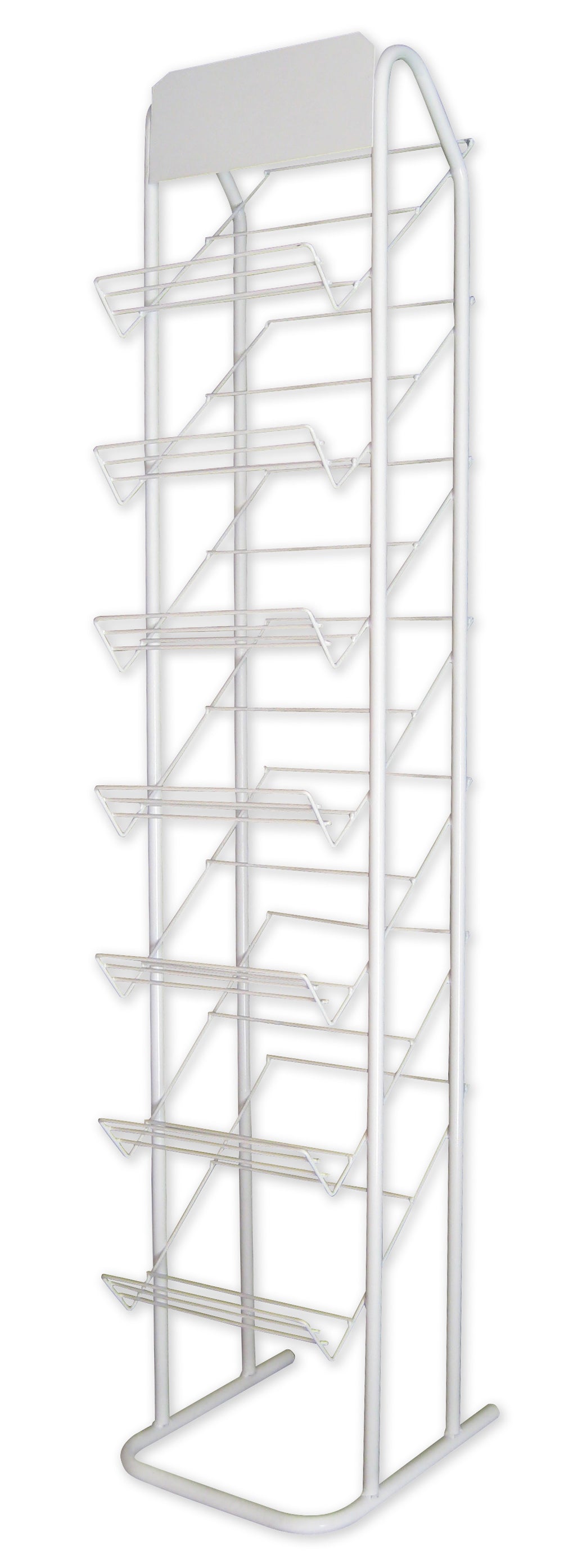 ESPOSITORE PER PLASTICA ADESIVA CapacitÃE 28 rotoli-7 ripiani cm. 34,5x40x172h