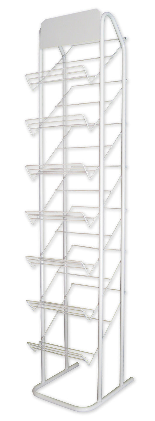 ESPOSITORE PER PLASTICA ADESIVA CapacitÃE 28 rotoli-7 ripiani cm. 34,5x40x172h