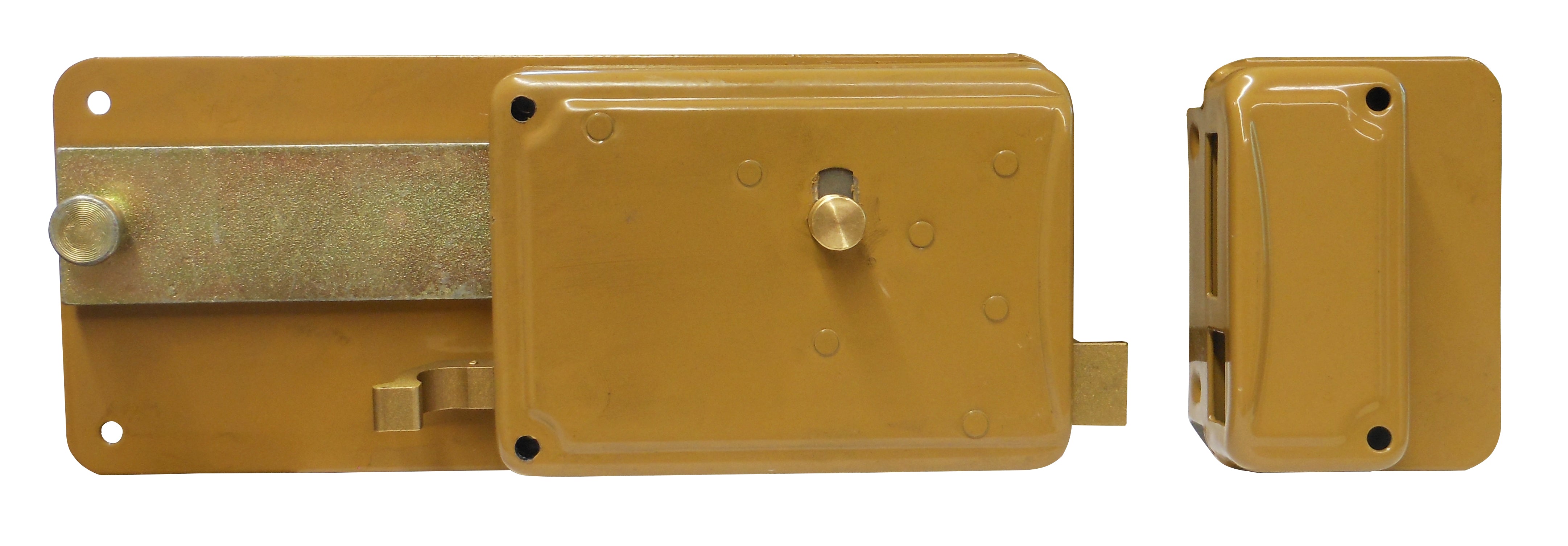 F.lli Facchinetti FERROGLIETTO SERRATURA LEGNO APPL. 6 M.+S. CIL/STACCATO Art. P65 E.60 2.00 pz