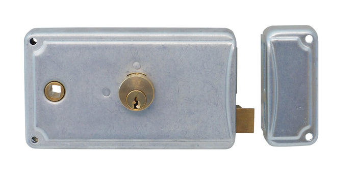 F.lli Facchinetti SERRATURA FERRO APPL. 3M+S ZINCATA Art. P38 E. 60 Dx