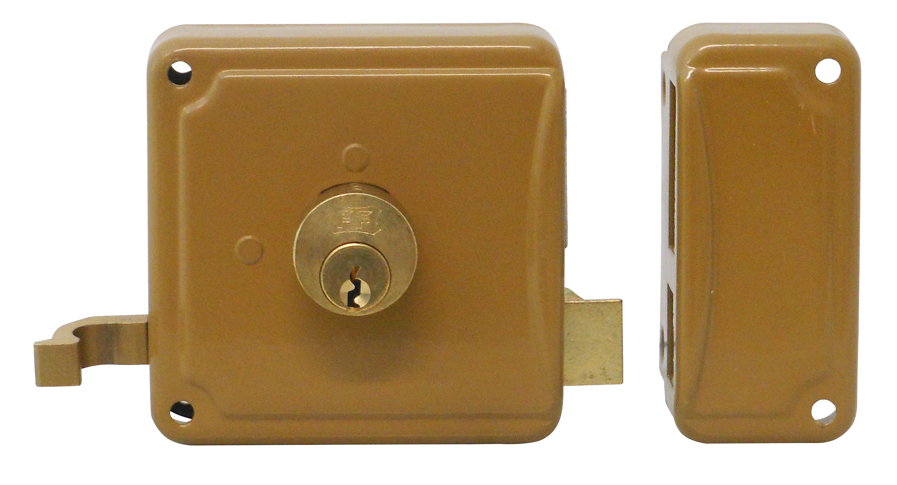 F.lli Facchinetti SERRATURA LEGNO APPL.2M+S CIL/FISSO Art. P20 E.40 DX