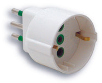Fanton ADATTATORE SEMPLICE 2P+T spina 10A/ presa schuko 5.00 pz