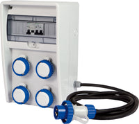 Fanton QUADRO ELETTRICO ULISSE 4 prese 220V cm. 25x18x40 h