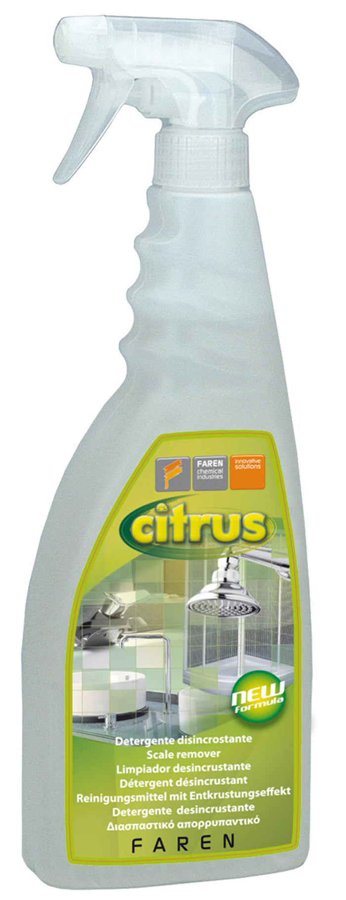 Faren DISINCROSTANTE DETERGENTE CITRUS  ml. 750 12.00 pz