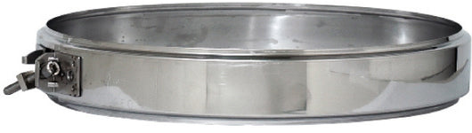 FASCETTA DI BLOCCAGGIO DOPPIA PARETE  Per tubi Ø esterno cm.13