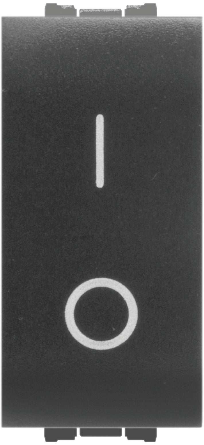 Feb Elettrica INTERRUTTORE BIPOLARE 16 AX Col. Antracite 20.00 pz