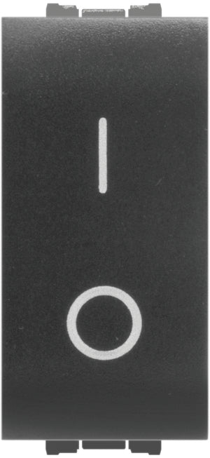 Feb Elettrica INTERRUTTORE BIPOLARE 16 AX Col. Antracite 20.00 pz