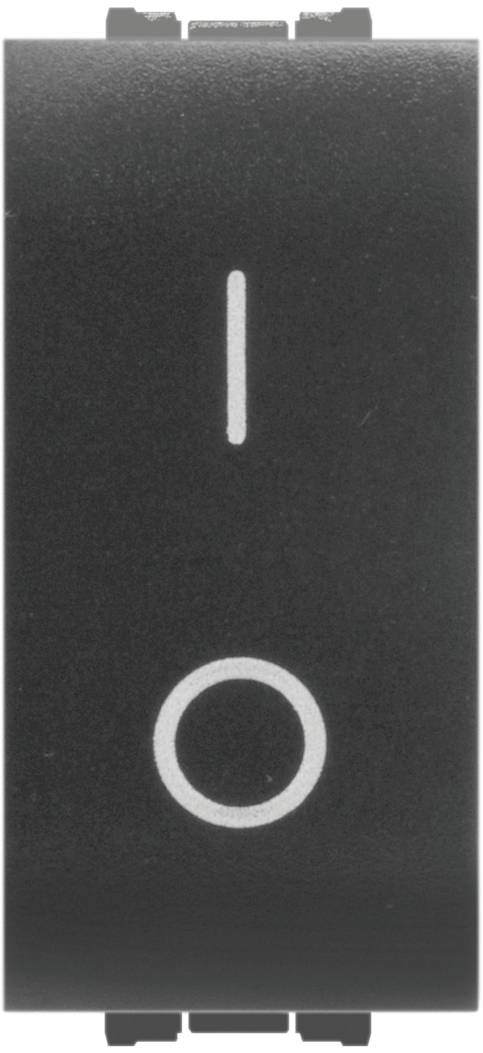 Feb Elettrica INTERRUTTORE BIPOLARE 16 AX Col. Antracite 20.00 pz