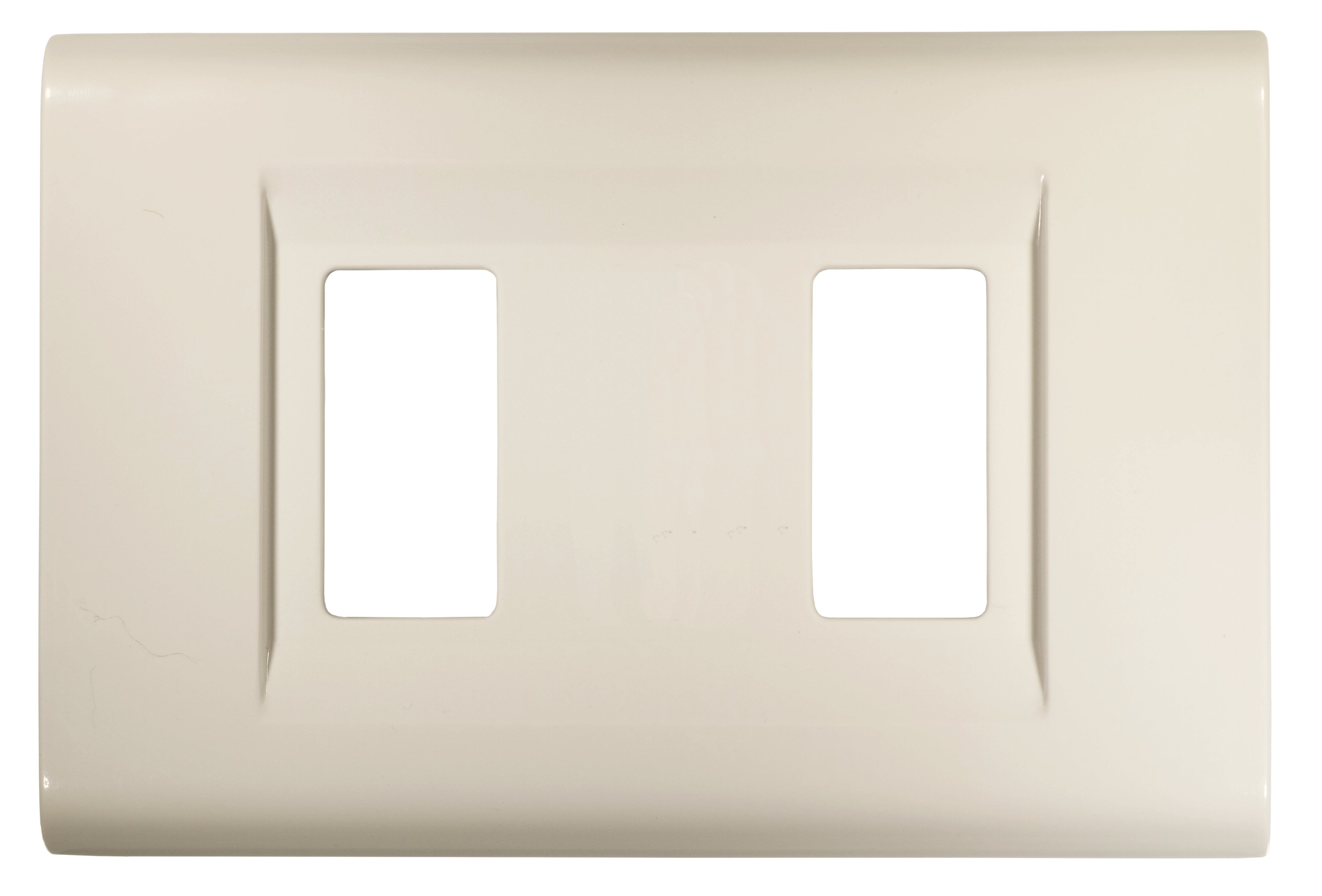 Feb Elettrica PLACCA CLICK  col. Bianco 2 posti