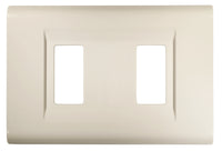 Feb Elettrica PLACCA CLICK  col. Bianco 2 posti