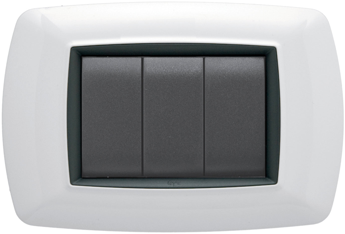 Feb Elettrica PLACCA LIFE Col. Bianco 3 posti 20.00 pz