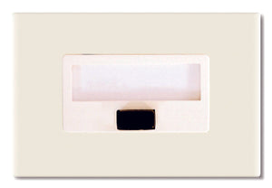 Feb Elettrica PULSANTE CON TARGHETTA Col.Avorio 8.00 pz