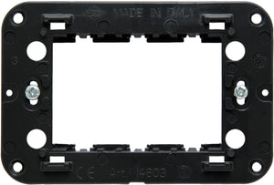 Feb Elettrica SUPPORTO 3 POSTI con viti