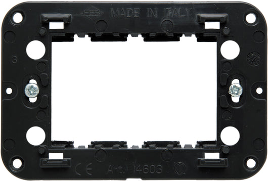Feb Elettrica SUPPORTO 3 POSTI con viti