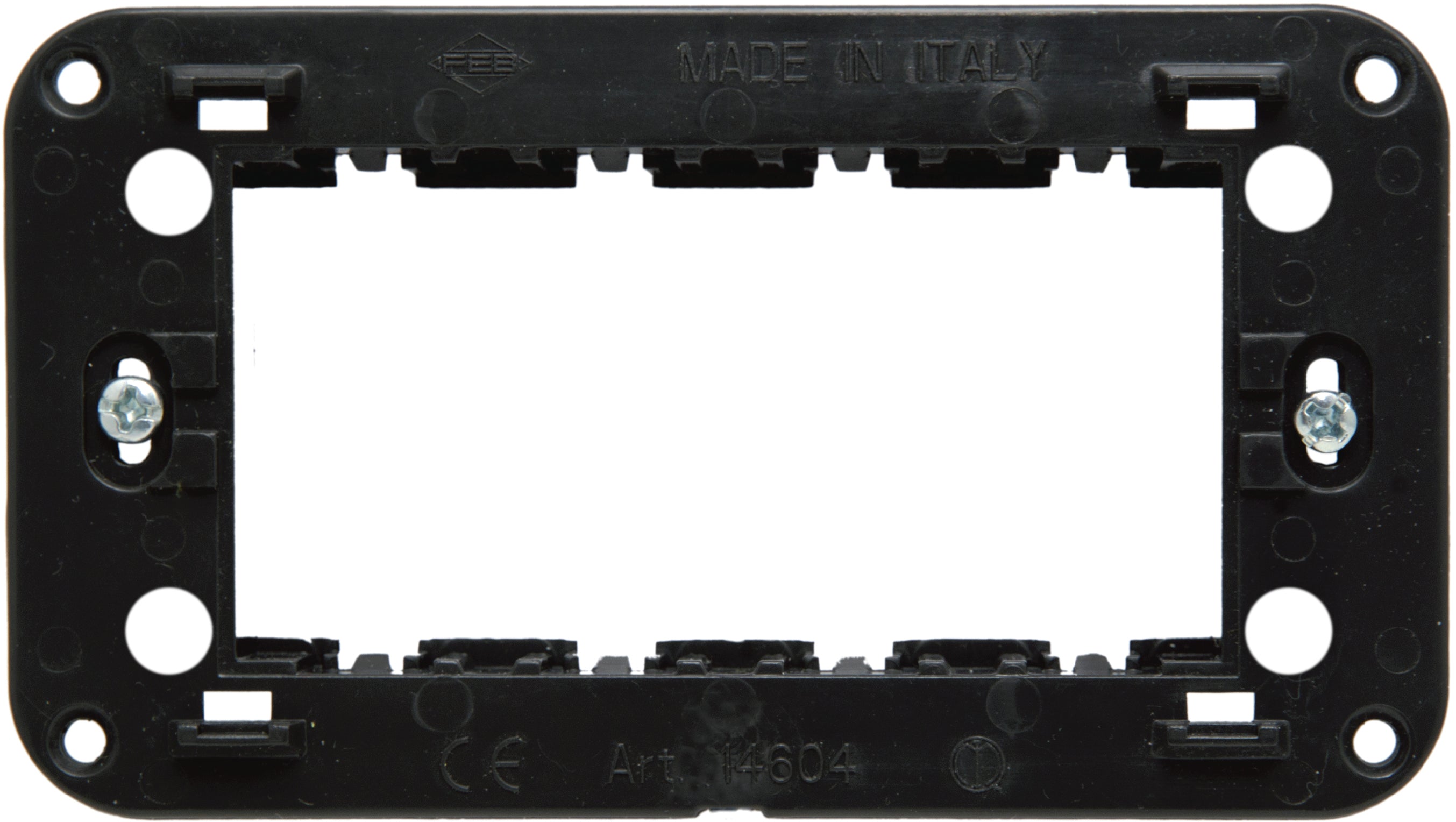 Feb Elettrica SUPPORTO 4 POSTI con viti