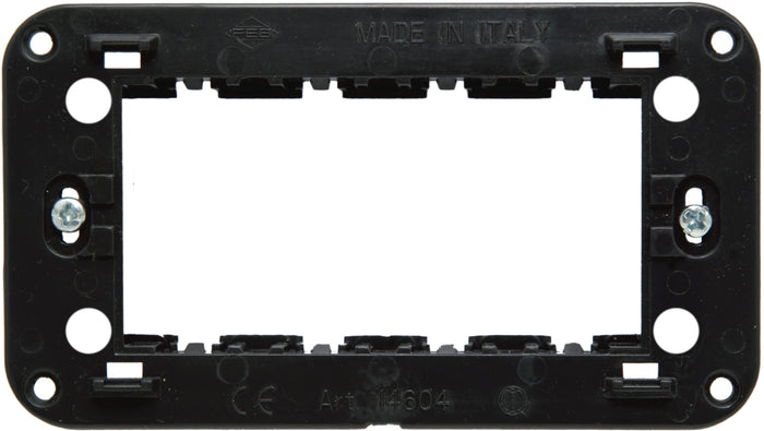 Feb Elettrica SUPPORTO 4 POSTI con viti