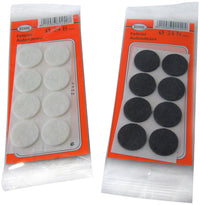 FELTRINO MILLEUSI  TONDO - Col. Bianco Ø mm. 26 8 pz. 50.00 confezioni