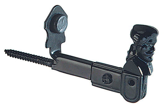 FERMAIMPOSTE A VITE NERO CON FERMO E TASSELLO 25.00 pz