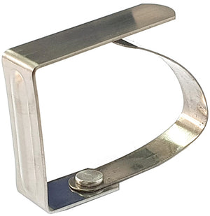 FERMATOVAGLIE IN ACCIAIO INOX  mm. 40x55 50.00 pz