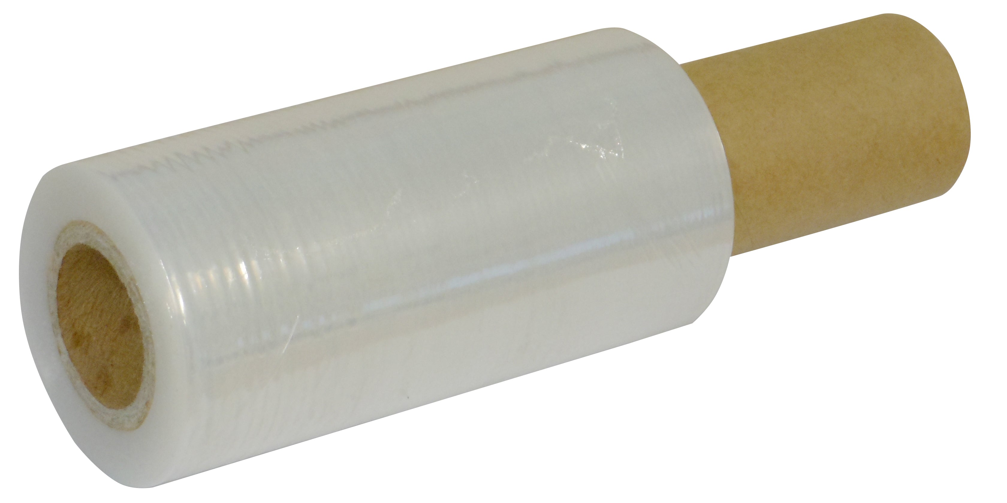 FILM ESTENSIBILE MANUALE TRASPARENTE  cm. 10x150 mt. con manicotto 12.00 rotoli