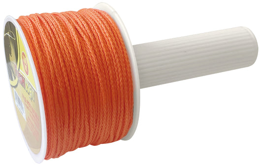FILO PER EDILIZIA LENZA PER MURATORE CON MANICO GIREVOLE mt. 100 col. Arancio fluorescente 18.00 pz