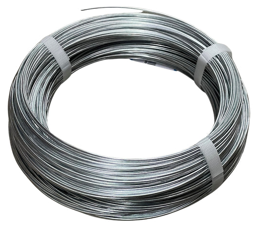 FILO ZINCATO PER  TENSIONE E LEGATURA mt.100  Ø mm. 1,80 5.00 rotoli